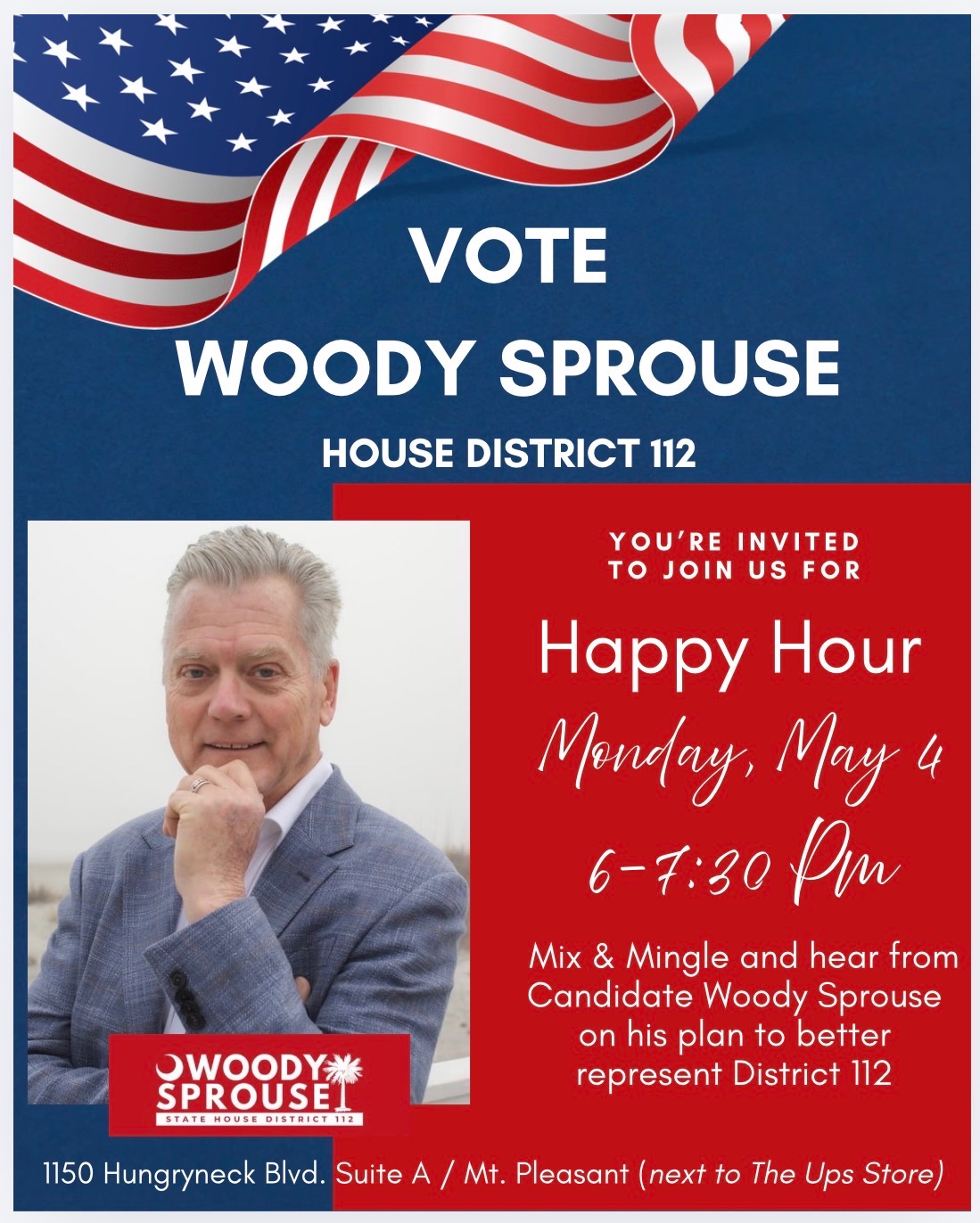 Happy Hour with Woody — Mt. Pleasant